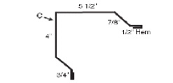 Gable Trim 1 - Part #11 